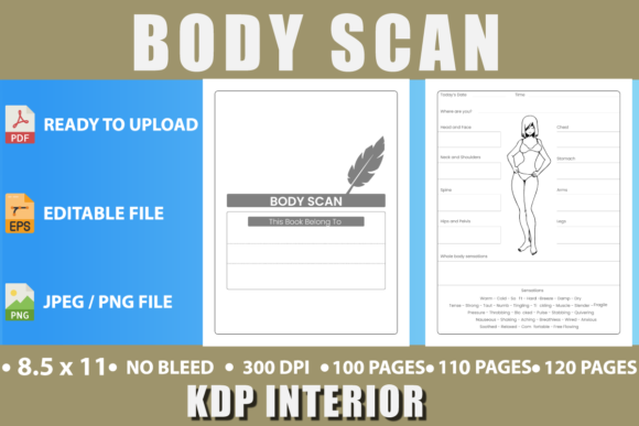 Body Scan – KDP Interior for Creative Projects