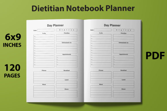Dietitian Notebook Planner: A Comprehensive Tool for Nutrition Professionals