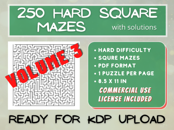 Explore 250 Hard Square Mazes V003