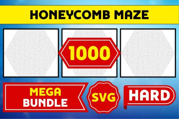 Exploring the 1000 Honeycomb Maze Hard SVG Bundle: A Comprehensive Guide