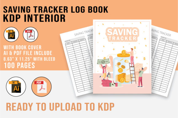 Maximize Your Savings with the Saving Tracker - KDP Interior 100 Pages