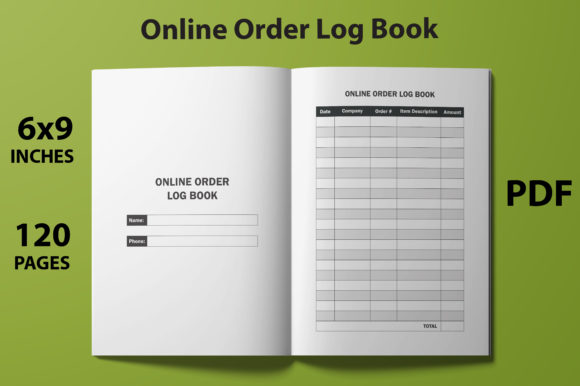 Online Order Log Book for Amazon KDP: A Comprehensive Guide