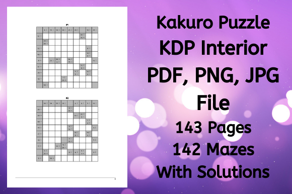 Unlocking Fun and Learning with KDP Kakuro Kids Activities Book